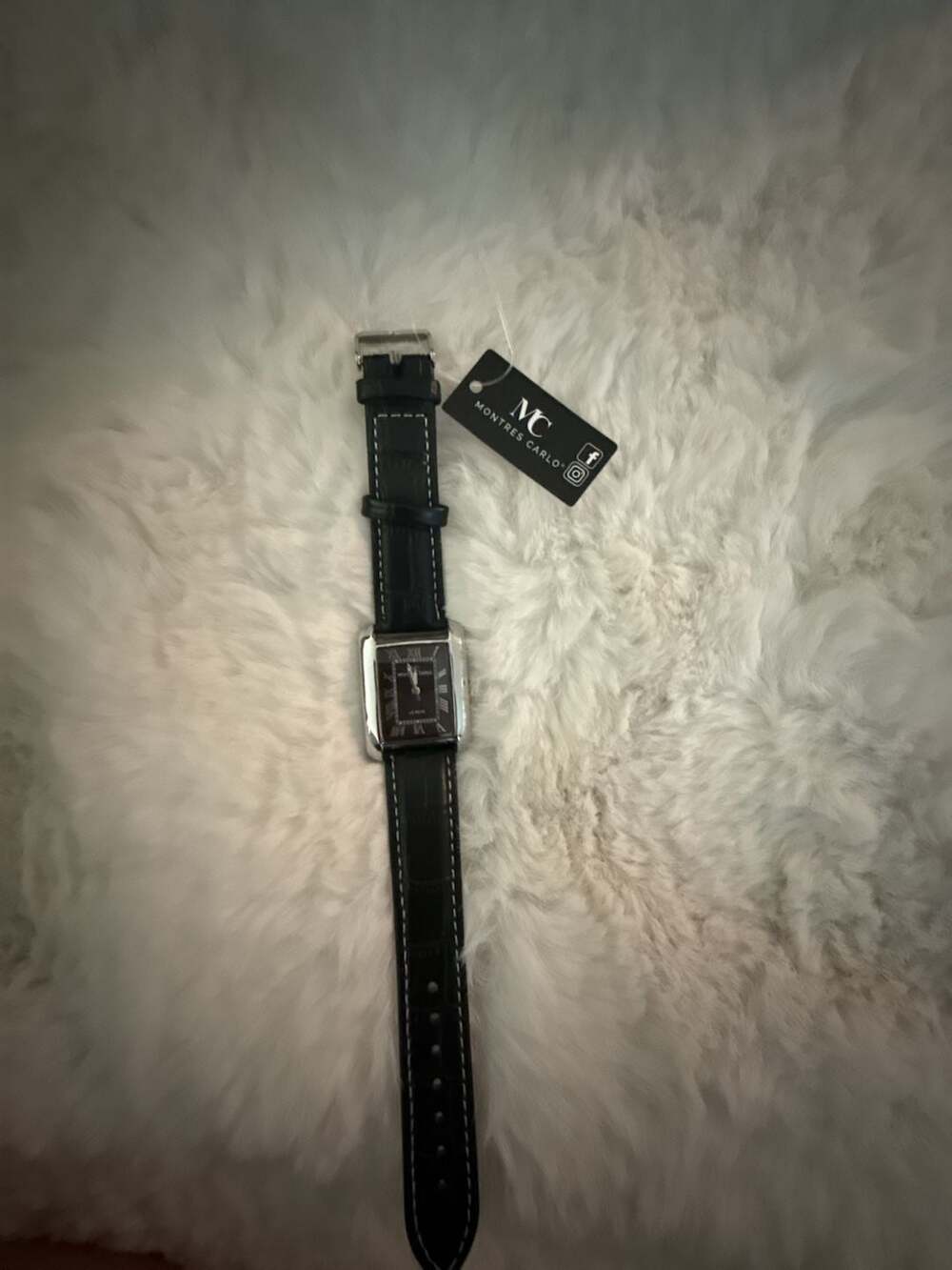 New Montres Carlo Men’s Watch Black